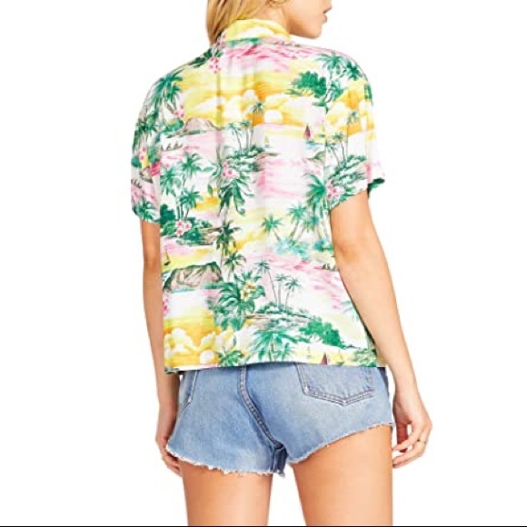 BB Dakota Happy Camper Button-Up Shirt - Picture 3 of 7